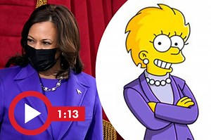 Did 'The Simpsons' predict Kamala Harris becoming vice president?