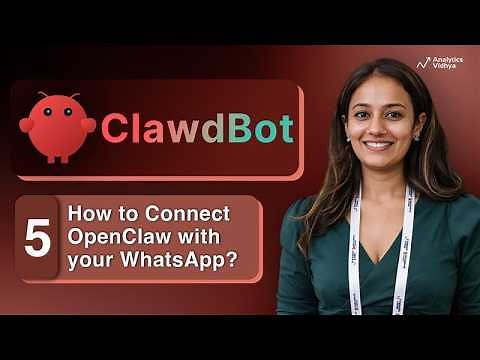 How to Connect OpenClaw with your WhatsApp?