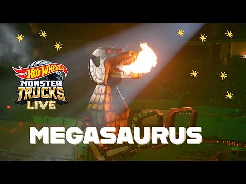 Megasaurus | Hot Wheels Monster Trucks Live