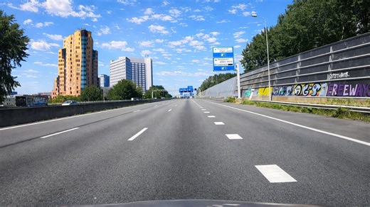 What Is Driving On Amsterdam A10 Like