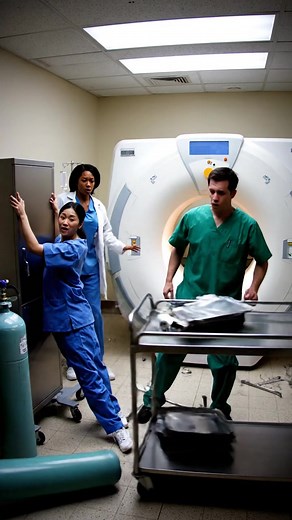 “Shocking MRI Room Accident Caught on Camera” #BreakingNews #ViralVideo #Hospital #Emergency #Shocking #MustWatch #TrendingNow #LiveFootage #CCTV #DailyUpdates | Ai creations