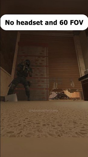 No Headset and 60 FOV #rainbowsixsiege #r6siege #like