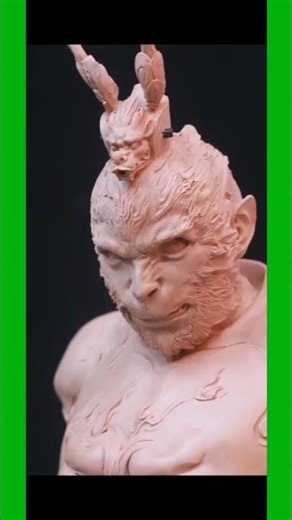 Mythical Beast Sculpture in Progress | Insane Clay Art Transformation #asmr #artcreation