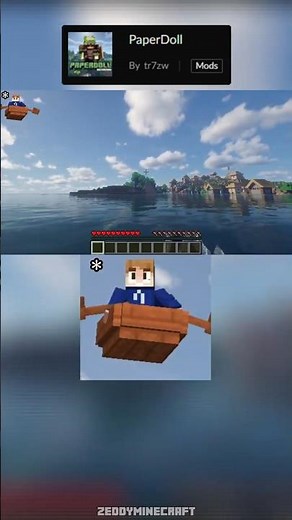 PaperDoll Minecraft Mod #minecraft #minecraftmods