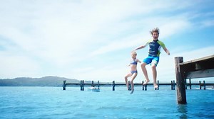 Summer adventures are here – jump in! #LLBeanMoment Shop the On the Water Collection: bit.ly/2rQjESj | L.L.Bean