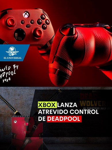 No lo quiero, ¡lo necesito! Xbox lanza atrevido control de Deadpool; así puedes obtenerlo #xboxmexico #control #Deadpool