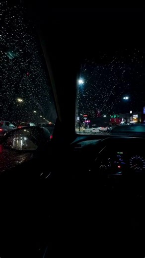 POV: Driving through the city after midnight 🌙