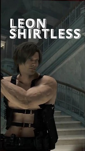All ACTION for UNCLE LEON KENNEDY in 'Shirtless Mod' RE Requiem