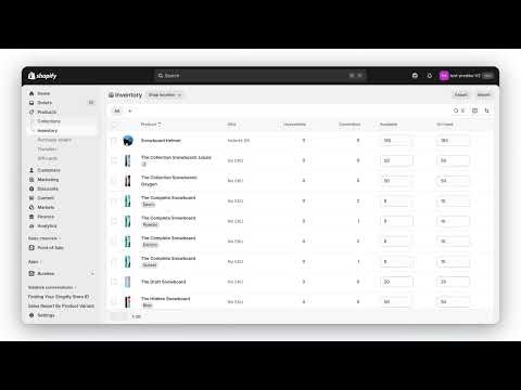 Shopify Inventory Management Setup Tutorial (2026) | Basic Settings & Tracking