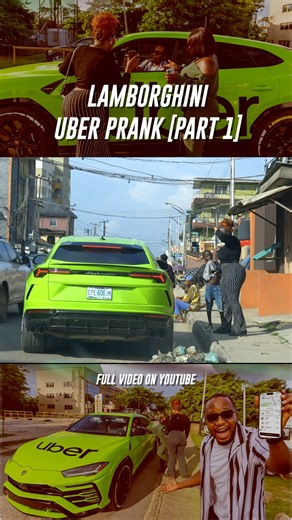 179K views · 4.6K reactions | Picking up Uber riders in a Lamborghini PART 1 | Steven Ndukwu | Facebook