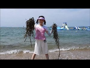 【aoi 10歳】渋川海水浴場♪”じゃぶじゃぶ”編【小学生モデルの夏休み】海の日の前日2022.7.17