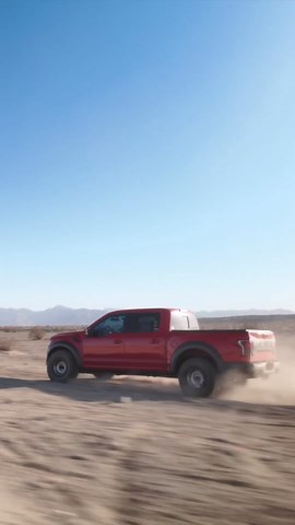 Ford Raptor suspension at work