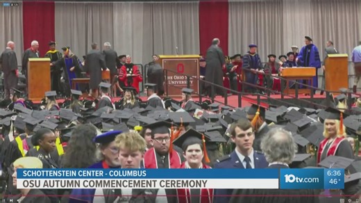 Thousands graduate from The Ohio State University in fall commencement ceremony