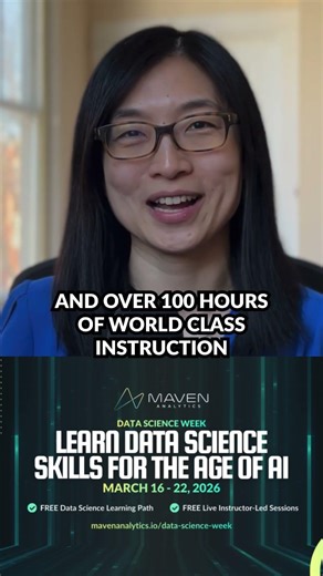 Upgrade Your Data Science Skills for FREE! | Maven Analytics Data Science Week #datascience