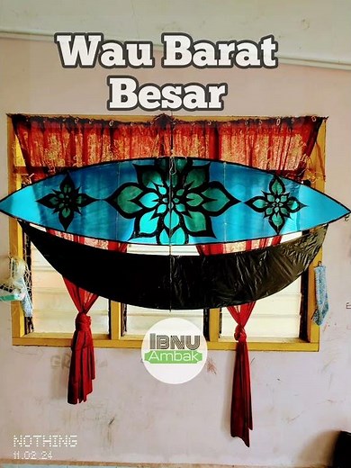 Wau Bulan Traditional | Wau Terengganu #MalaysianKite #kite