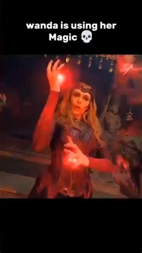 WANDA IS using her Magic ☠️ MARVEL Estudio