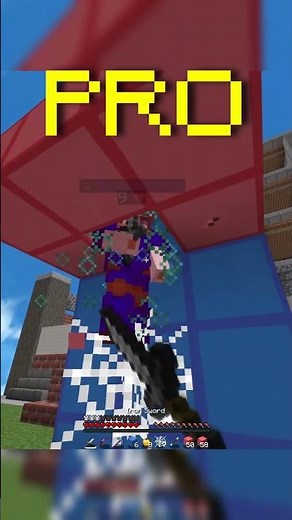 Minecraft Bedwars Noob vs PRO vs HACKER