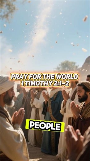 Pray for Peace & Healing Today 1 Timothy 2:1–2 | Morning Intercession #prayerandpurpose