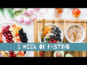One week of fasting Fast 800 diet | 800 calories a day | What I ate over one week 800 calorie diet