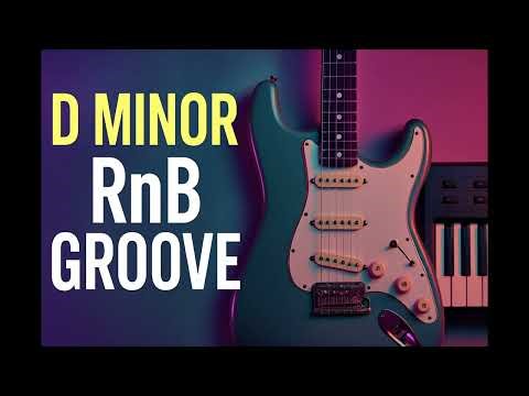 Smooth RnB Soul Backing Track in D Minor | 8-0 BPM | Guitar & Bass Groove Jam