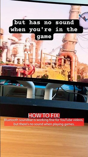 🔧 How to Fix Bluetooth Soundbar: No Sound in Games but Works for Videos 🔈