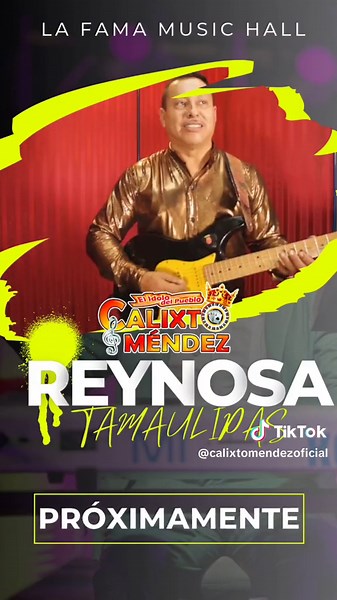 Concierto de Calixto Méndez en Reynosa Tamaulipas