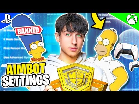 Using PETERBOT'S Controller Settings In SIMPSONS Gives AIMBOT 🎯 (SECRET)
