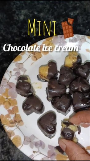 mini chocolate ice cream Kha ke maja a Gaya #viral #food