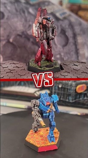 Battletech: Phoenix Hawk PHX-1 vs. Wolfhound WLF-2