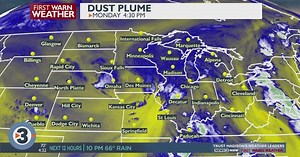 Looking at the Saharan dust cloud