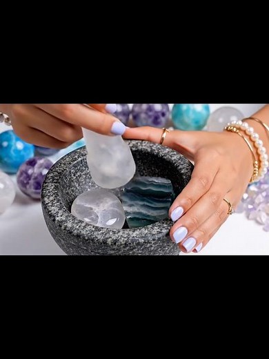 Gentle Stone Crushing ASMR | Smooth Grinding Sounds