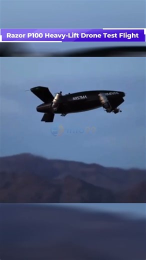 Razor P100 VTOL Drone Test Flight Revealed