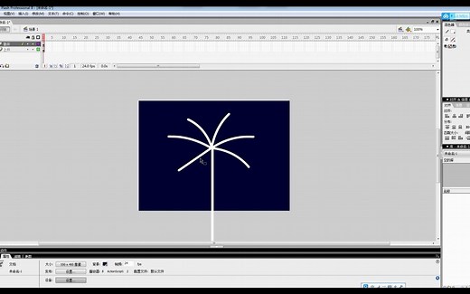flash制作烟花发射和散开效果教程