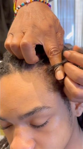 DREADLOCK INTERLOCKING TECHNIQUE #shorts