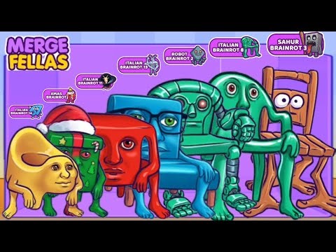 Anomaly Merge Fellas KAR KIR KUR BRAINROT FAMILY ⁉️ Boss + Boss - New Update -The Ultimate Max Level