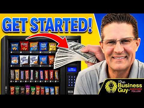 How to Start a Vending Machine Business, Cost, Tips, How Much You Make