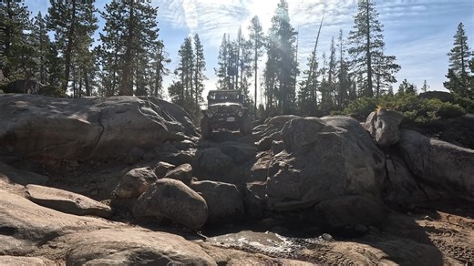 OHV 4x4 Off-roading on the Stanislaus National Forest