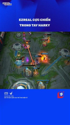 Và đây là Ezreal trong tay Harky #shorts