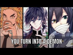 You're turned into a demon - Demon slayer x Listener ASMR