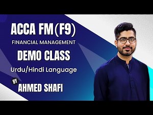 Acca F9/FM Class 1 Investment appraisal