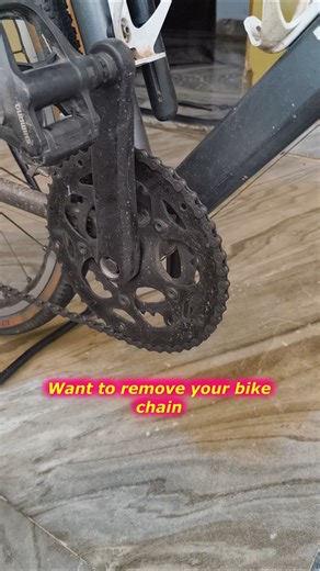 Remove bike chain without chain tool! #tooltips #toolstuesday #cyclingtips
