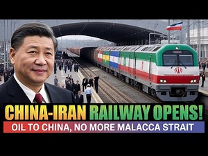 China Just Completed a 10,400km Railway to Iran. Here's Why the US Is Watching Closely