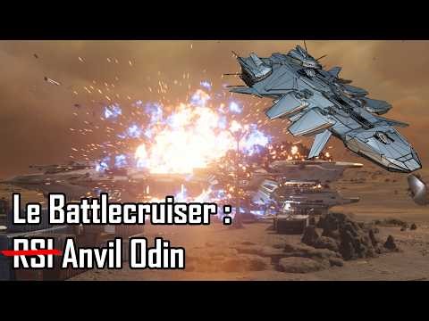 Confirmation du Battlecruiser de Star Citizen chez Anvil : l'ODIN - Infos et spéculations !