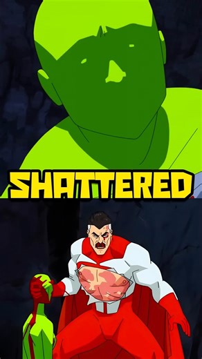 Why Did Omni Man Aimed For Green Ghost Head #invincible #comics #shorts