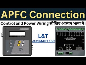 APFC Panel and Power Factor Controller Wiring in Hindi | बिलकुल आसान भाषा में समझिए | Learn EEE