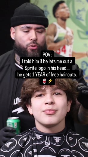 Exploring the Sprite Logo in Barber Design