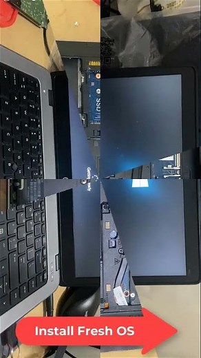 How to solve Press the ESC key for Startup Menu (HP) | #shorts#operating #laptoprepair #bootable