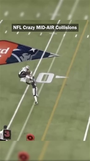 NFL Crazy MID-AIR Collisions #nfl #nflfootball #football #nfltiktok #nfledits #viral #fyp