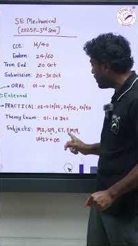 SE Mechanical 25P 3rd Sem Gothrough!!! #engineering #mechanical #sppu #shorts