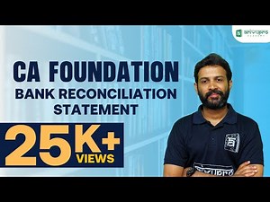 Master Bank Reconciliation Statement in Accounting with CA Sandesh | CA Foundation | ArivuPro